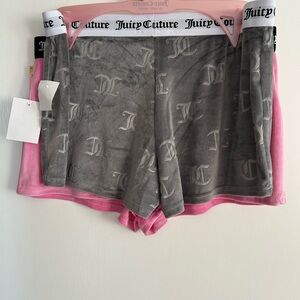Juicy Couture Lounge Shorts 2 pack